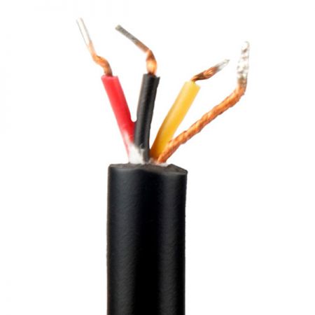 Microphone with bare wire